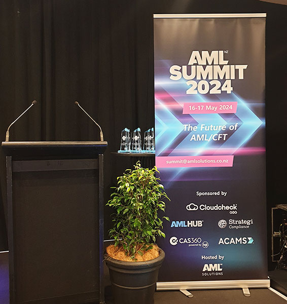 AML SUMMIT stage